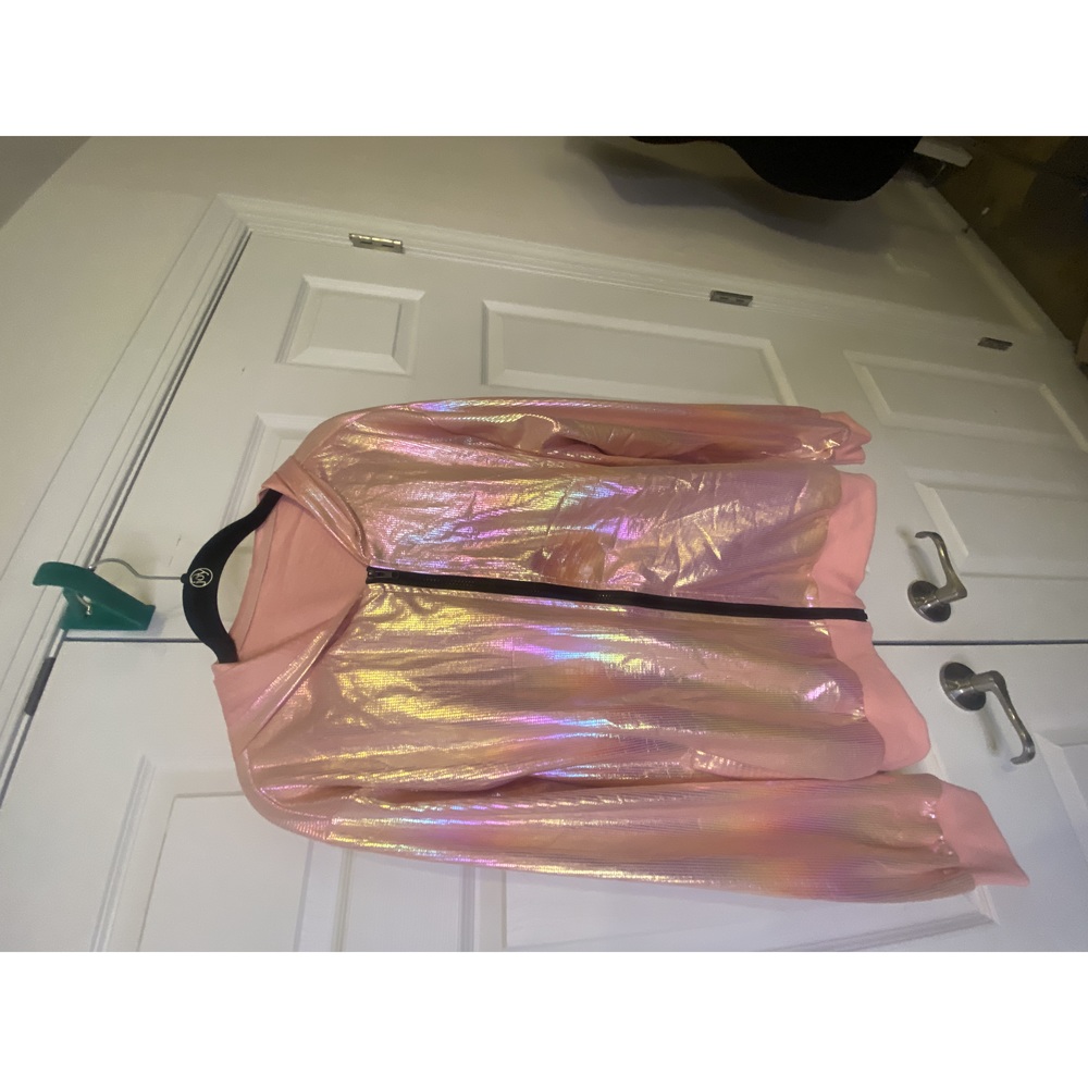 Pink Hoodie Shiny Bling 